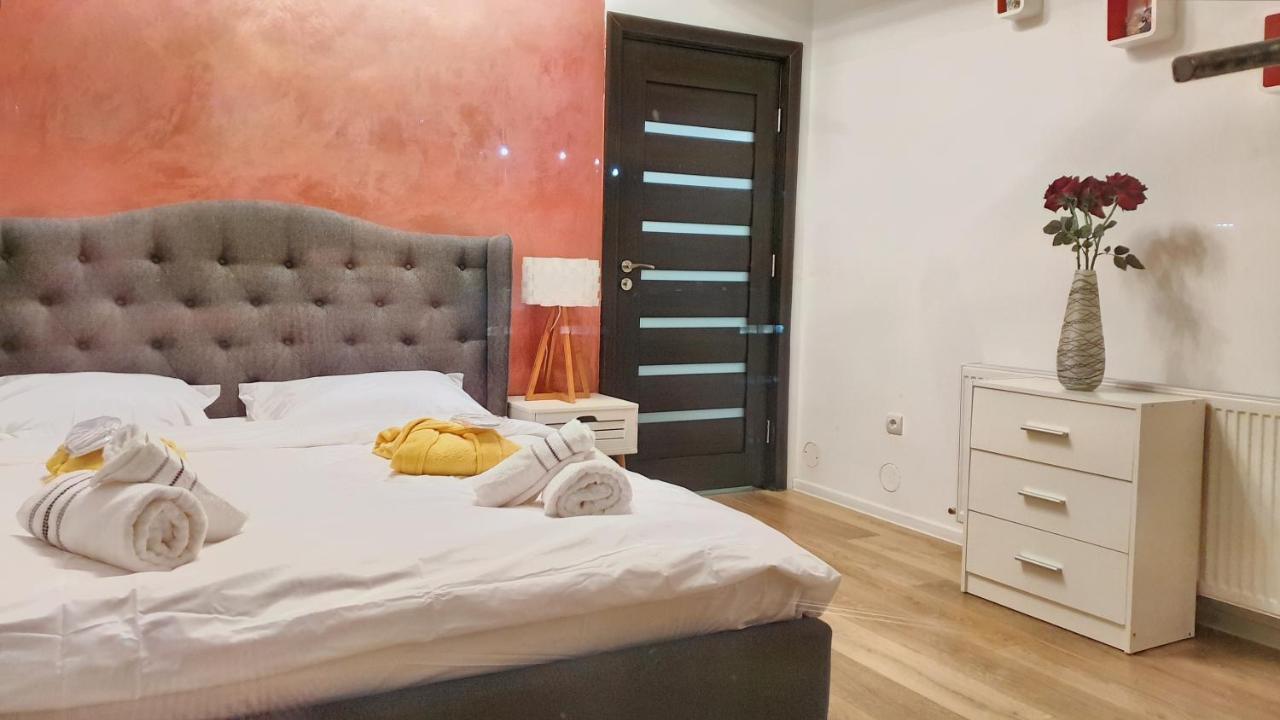 Cozy Penthouse In A New Business Building In City Center. Free Private Parking Apartman Kolozsvár Kültér fotó